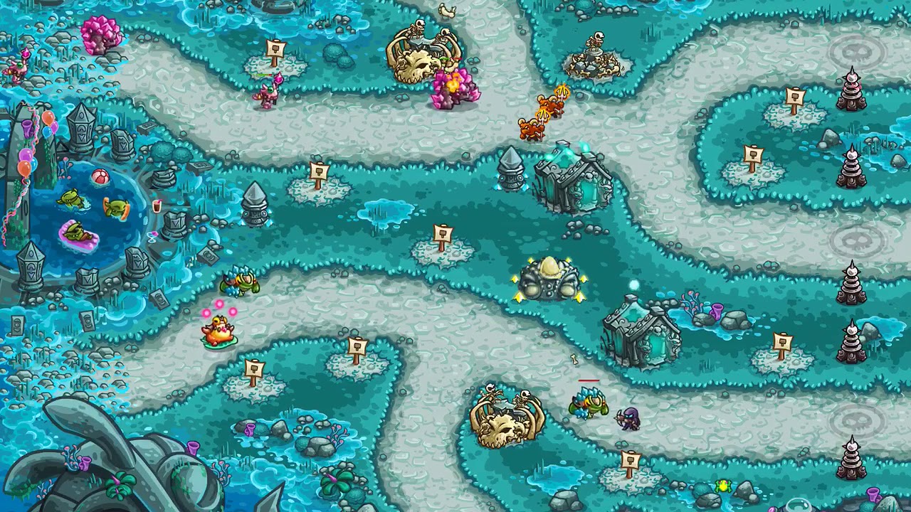 Kingdom Rush Vengeance - POND OF THE SAGE [impossible] [iron]