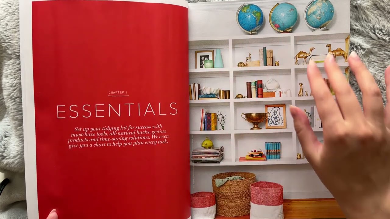 ASMR Soft Spoken Magazine Flip Through