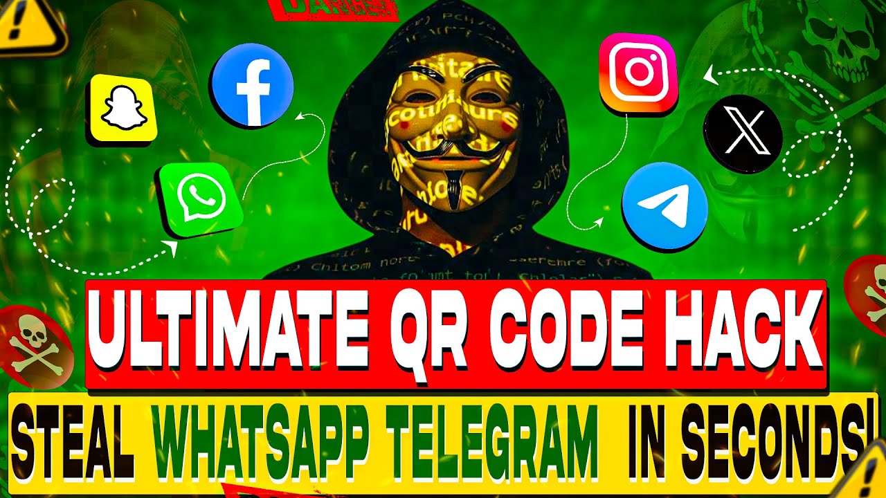 🚨 QR Code Hacks EXPOSED: Protect Your WhatsApp, Telegram & More from Cyber Attacks! | #hackerinsight