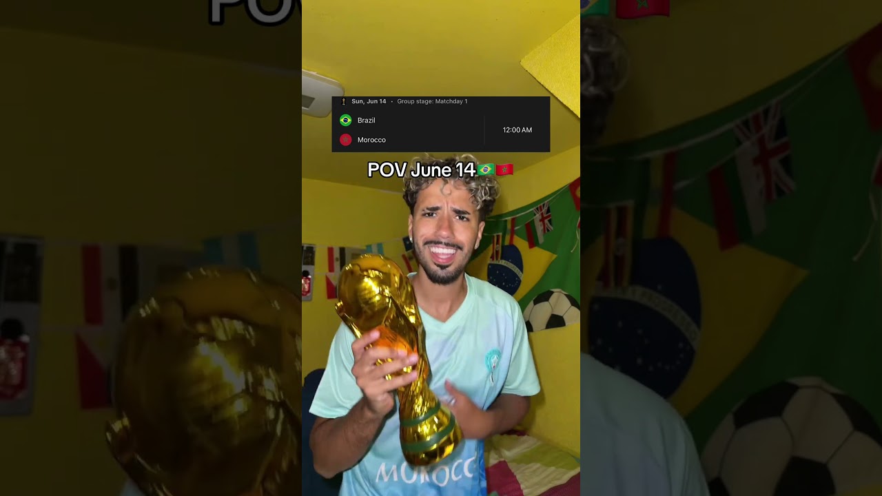 Morocco vs Brazil🤣