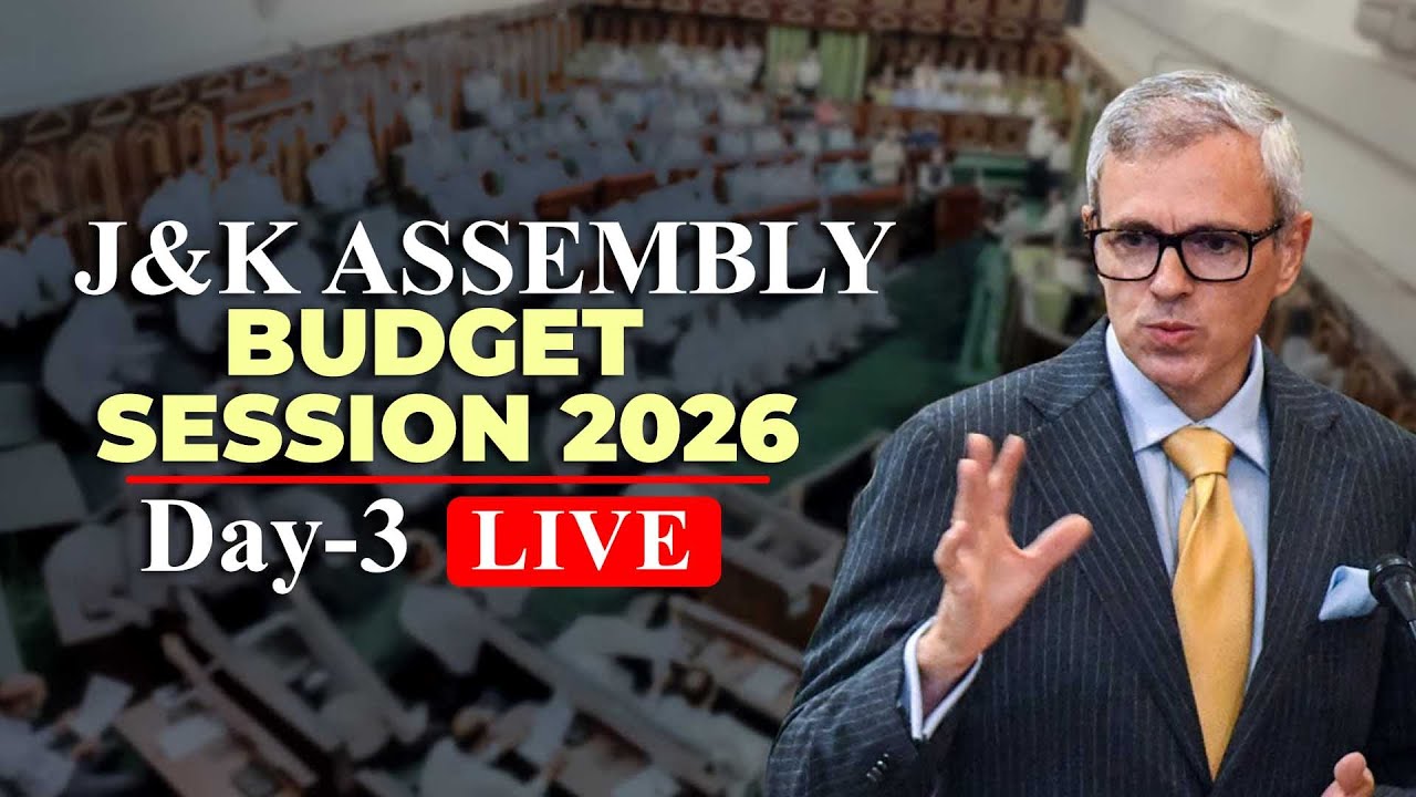 LIVE: J&K Assembly Budget session | Harassment of Kashmiris | CM Omar Abdullah | BJP | PDP | NC