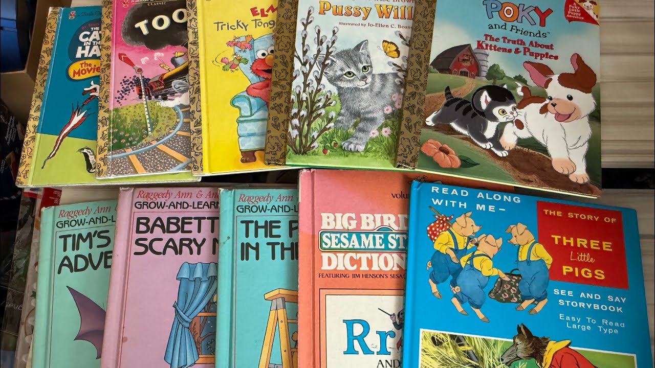 Thrifty haul - children books August 2025