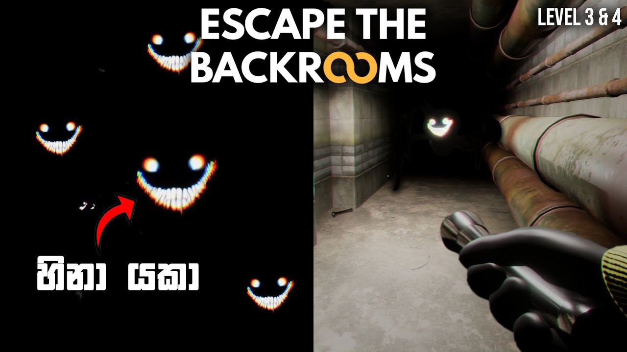 කොහොමද මේව බලන්නෙ | Escape The Backrooms Sinhala | EP 02 Ft.