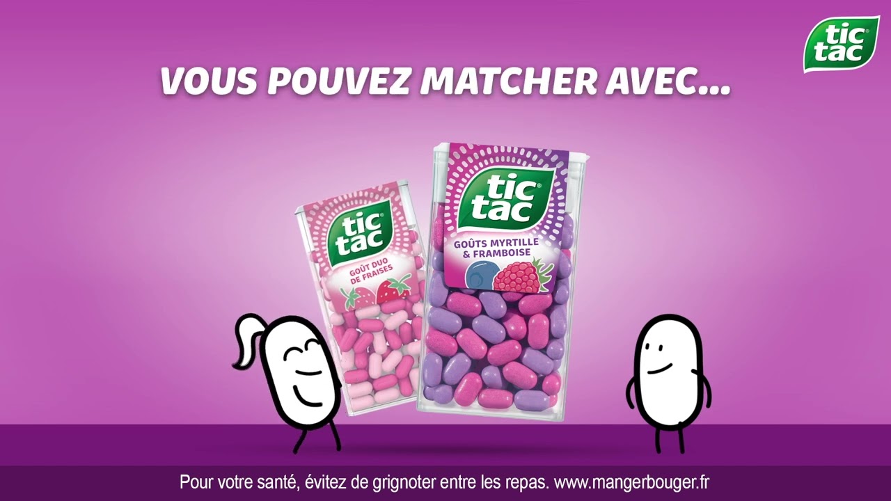 Parmi toutes les saveurs Tic Tac, laquelle vous correspond ?
