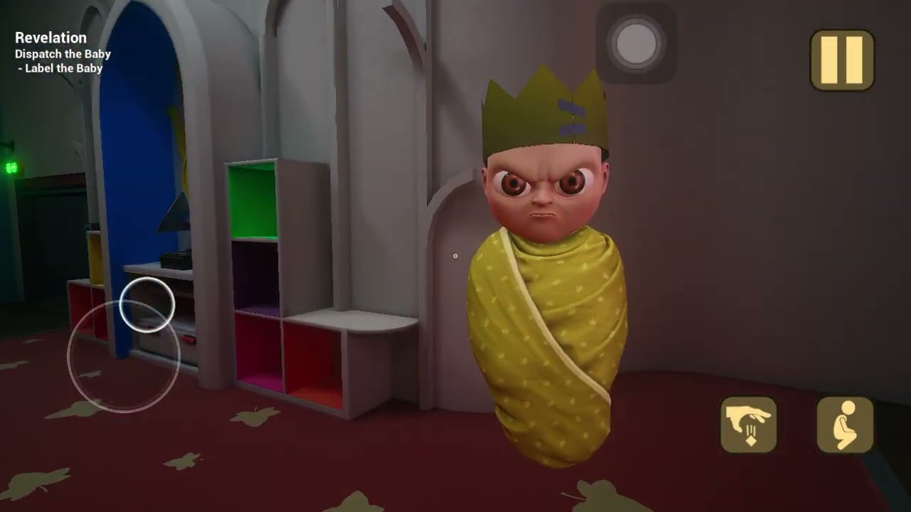 The baby in yellow crown childcare 👑 