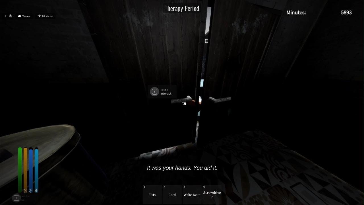 playing psychotic containment facility