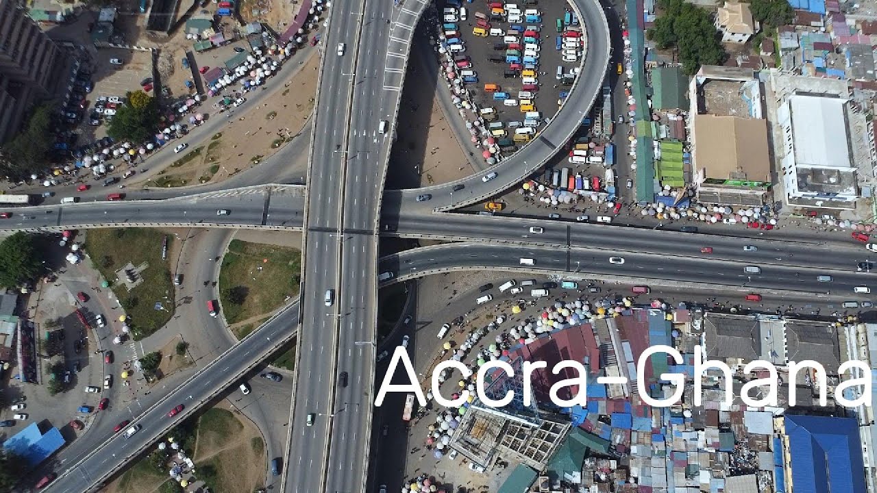 Development in Ghana 🇬🇭 is Amazing, 2 min City Tour