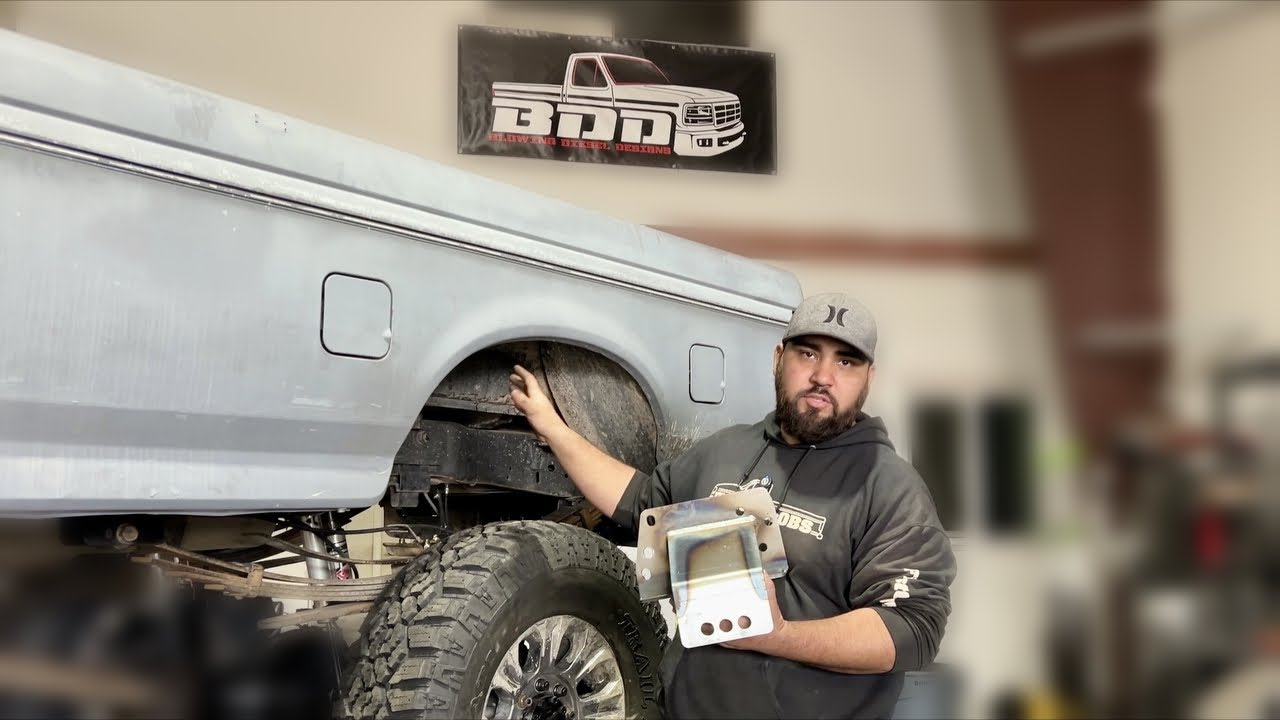 How To Install Our 2008+ Rear Leaf Spring Hanger Kit with Shackles