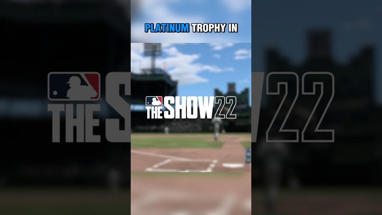 My Next Platinum Is... #mlb #theshow #theshow22 #platinum #trophyhunter #shorts