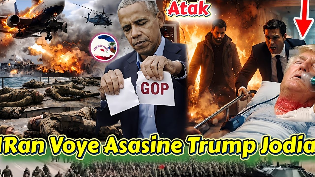 5Mars Alèt Sou Sekirite Trump:IRan Fèk voye Touyel Bonm Eklate 1000Mò Demokrat Pwan tèt Etazini zen