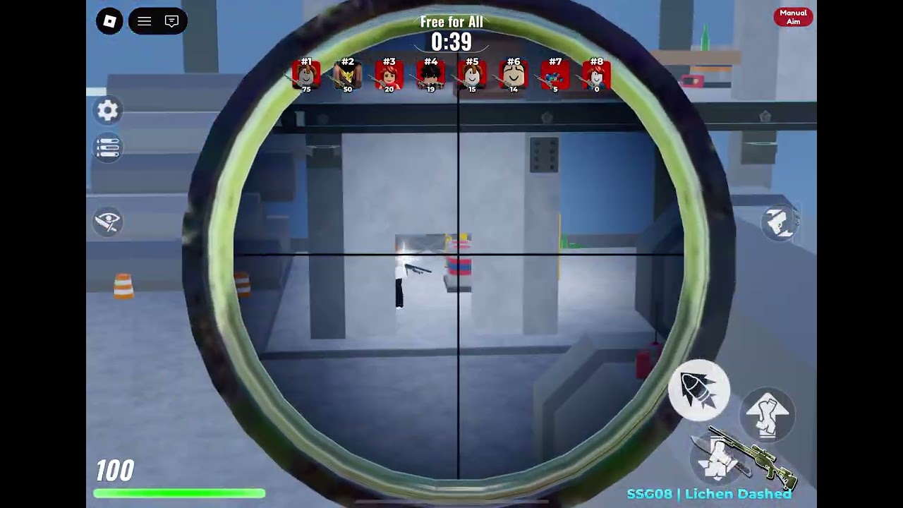 trying this sniper game and is so fun! Is call “sniper arena” is yall wanna try!