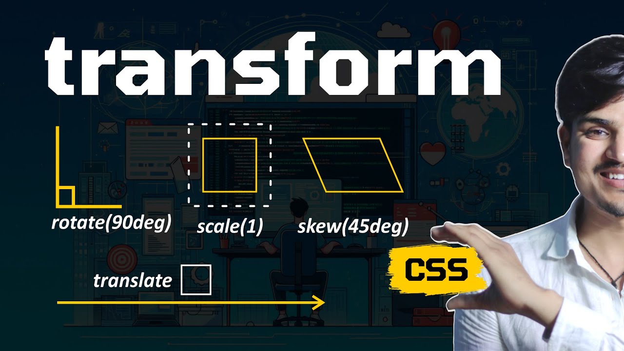 Master CSS Transforms: Rotate, Scale, Skew & More! 🚀