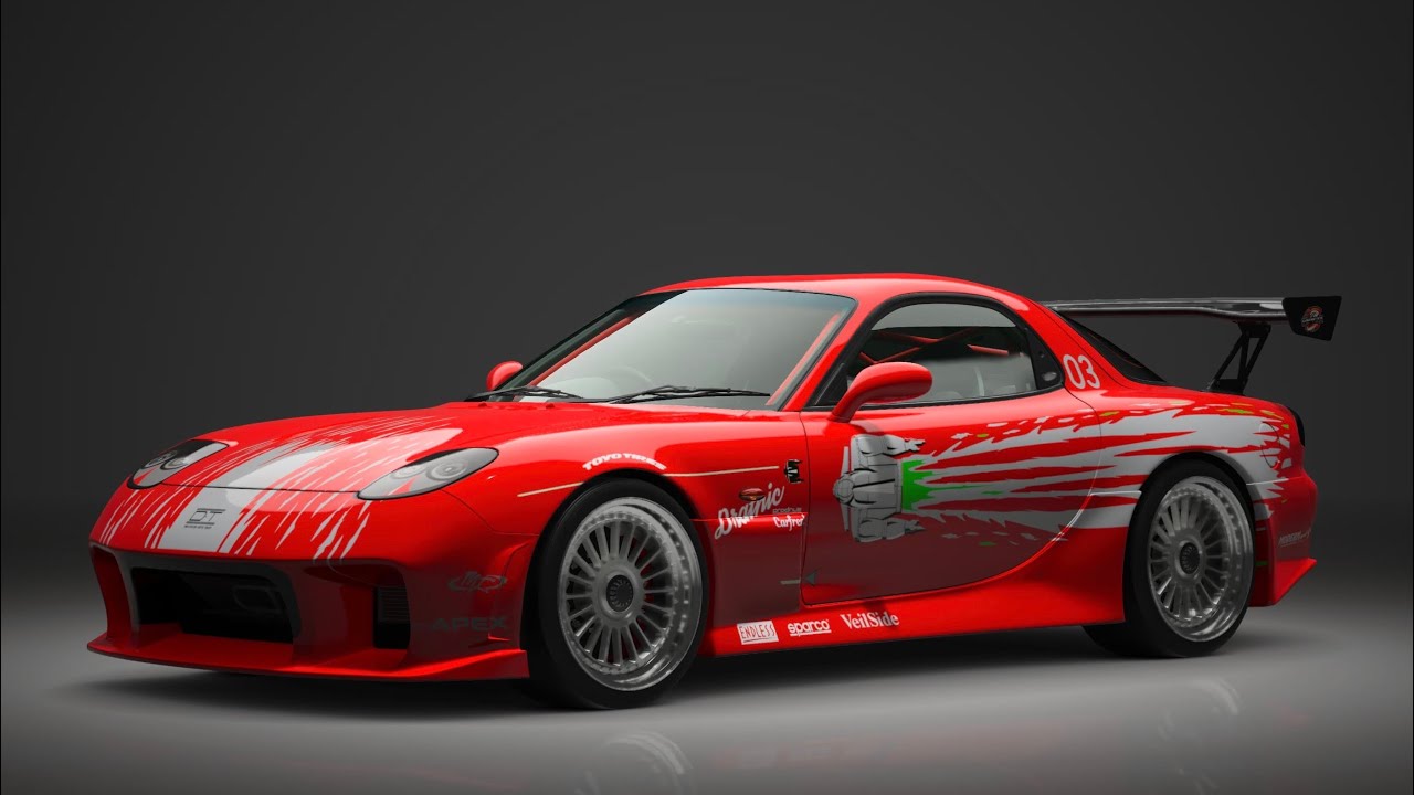 Fast and Furious Toretto's Mazda RX-7 meets The Nurburgring
