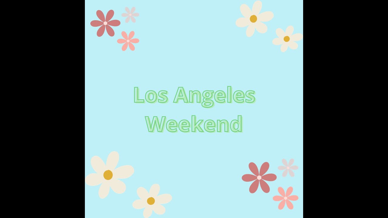 Los Angeles Weekend: 28/10/2023 - 29/10/2023