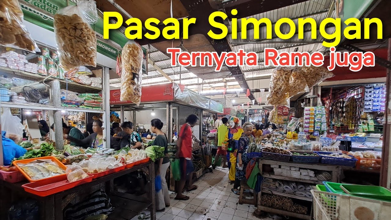DI LUAR PREDIKSI TERNYATA PASAR INI RAMAI JUGA KALO PAGI HARI