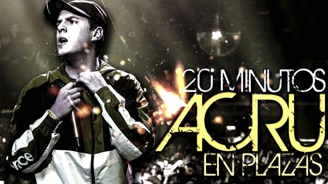 LO MEJOR DE ACRU COMPITIENDO EN PLAZAS! Poesía, Flow, Métricas, Estructuras, y más🔥