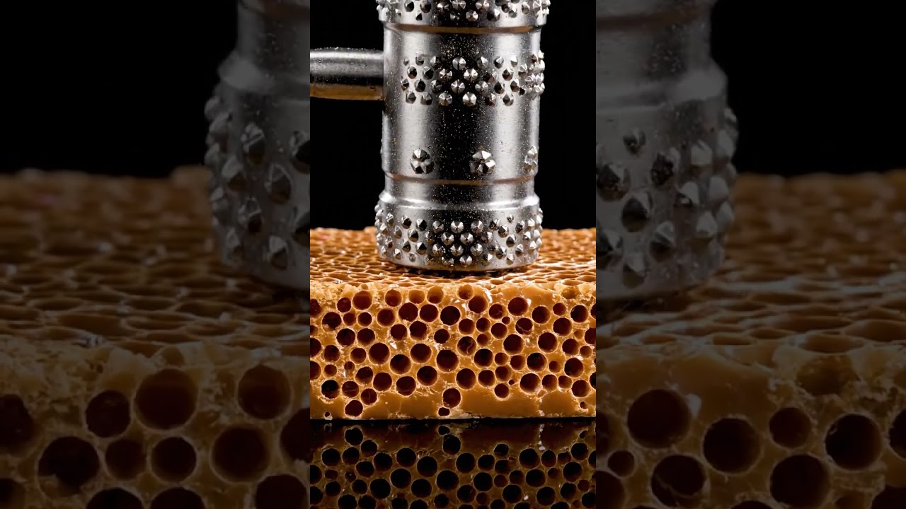 Meat Tenderizer vs 5lb Honeycomb Toffee Crushing! 🔨 EXTREME CRUNCH ASMR