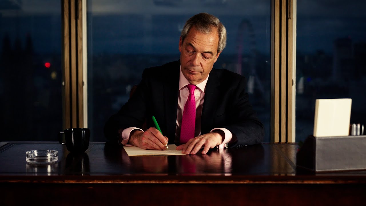 Nigel Farage&rsquo;s Letter to Broken Britain.