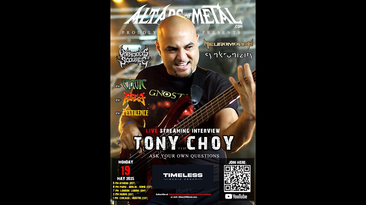 TONY CHOY Interview - Altars of Metal