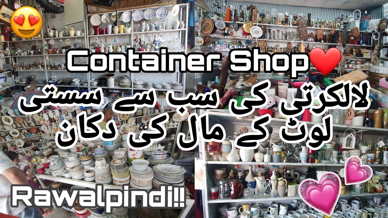 Container Shop Tour | Rawalpindi,Lalkurti | sab sa sasty rate | Ayesha's Cook and Vlog