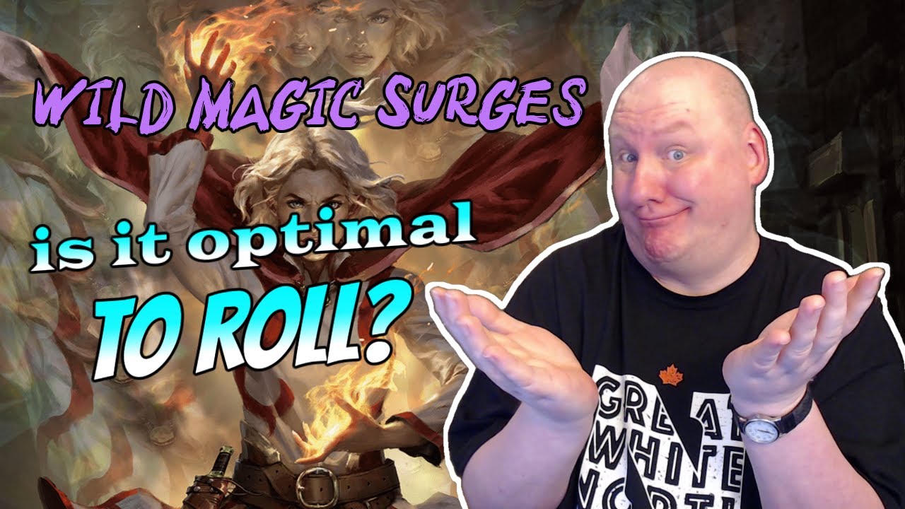 Wild Magic Surge Table in Dnd 2024