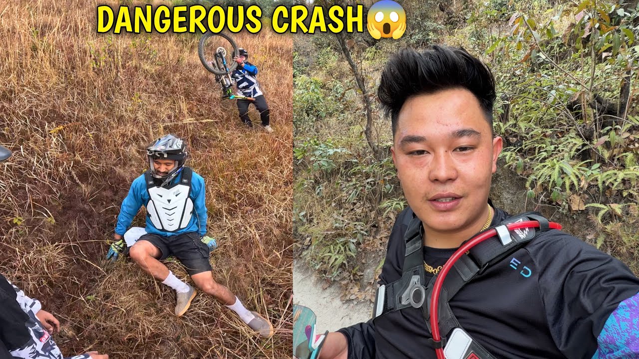 CYCLE RIDE JADA YESTO BHAYO😱 / HATTIBAN TRIAL / @rajkumarthapamagar32 