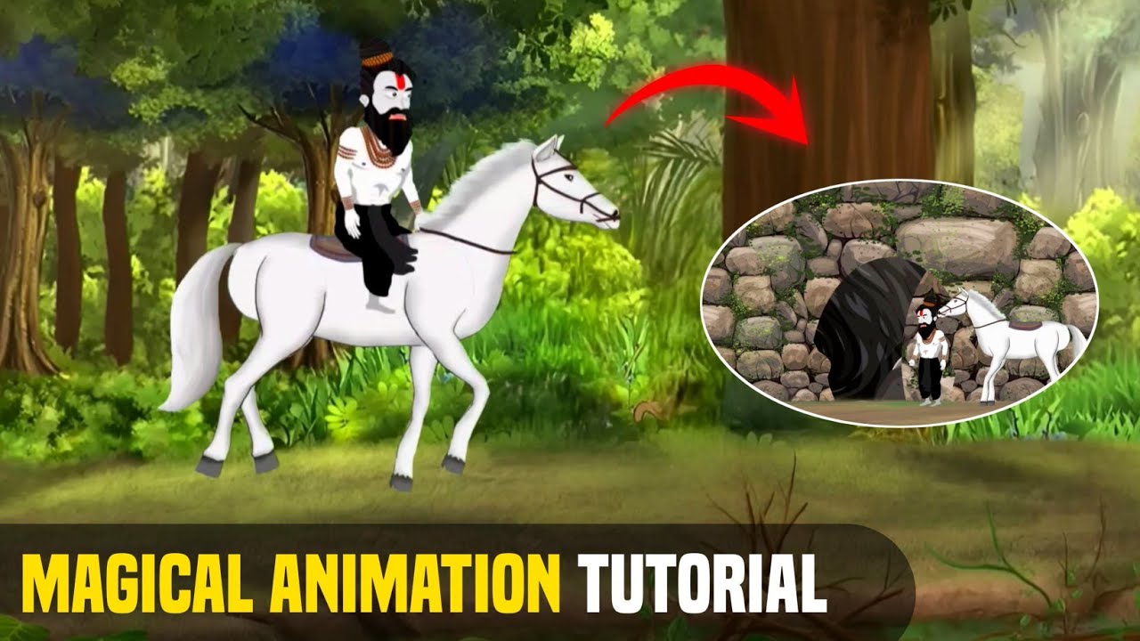 How To Make Cartoon In Mobile | Magical Animation Tutorial | Mobile Se Cartoon Video Kaise Banaye