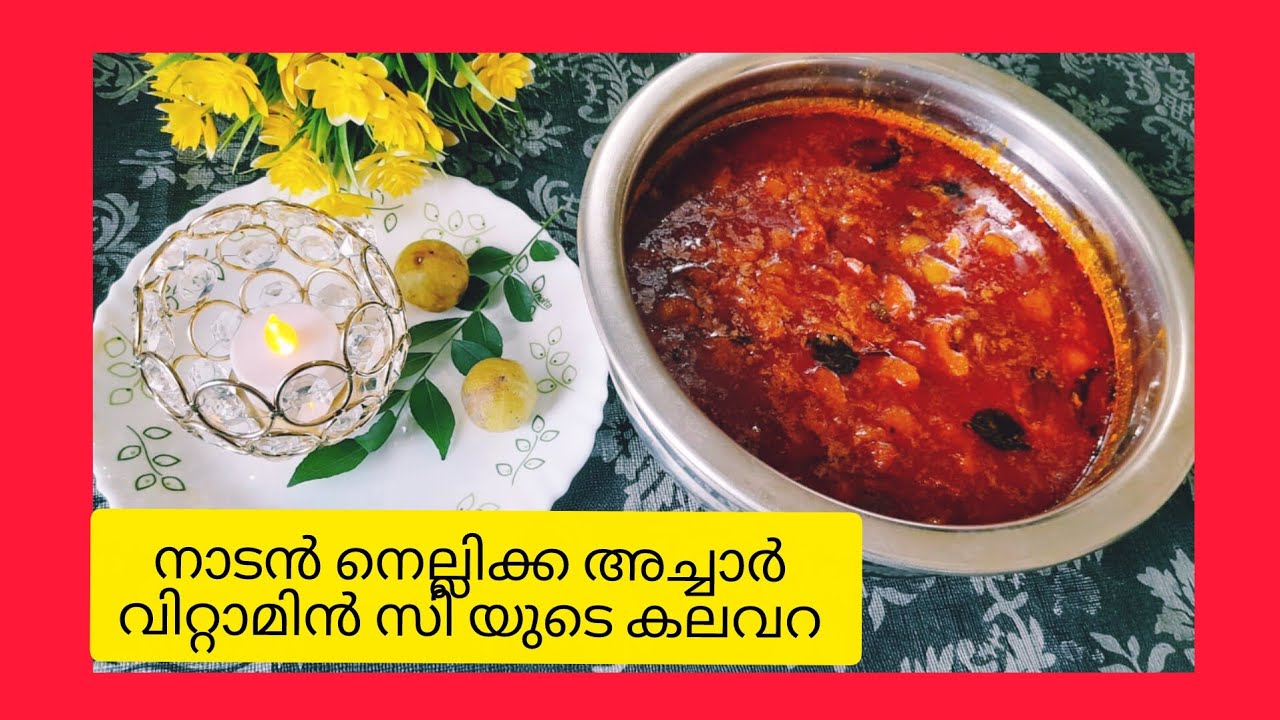 നാവിൽ വെള്ളമൂറും നെല്ലിക്കാ അച്ചാർ