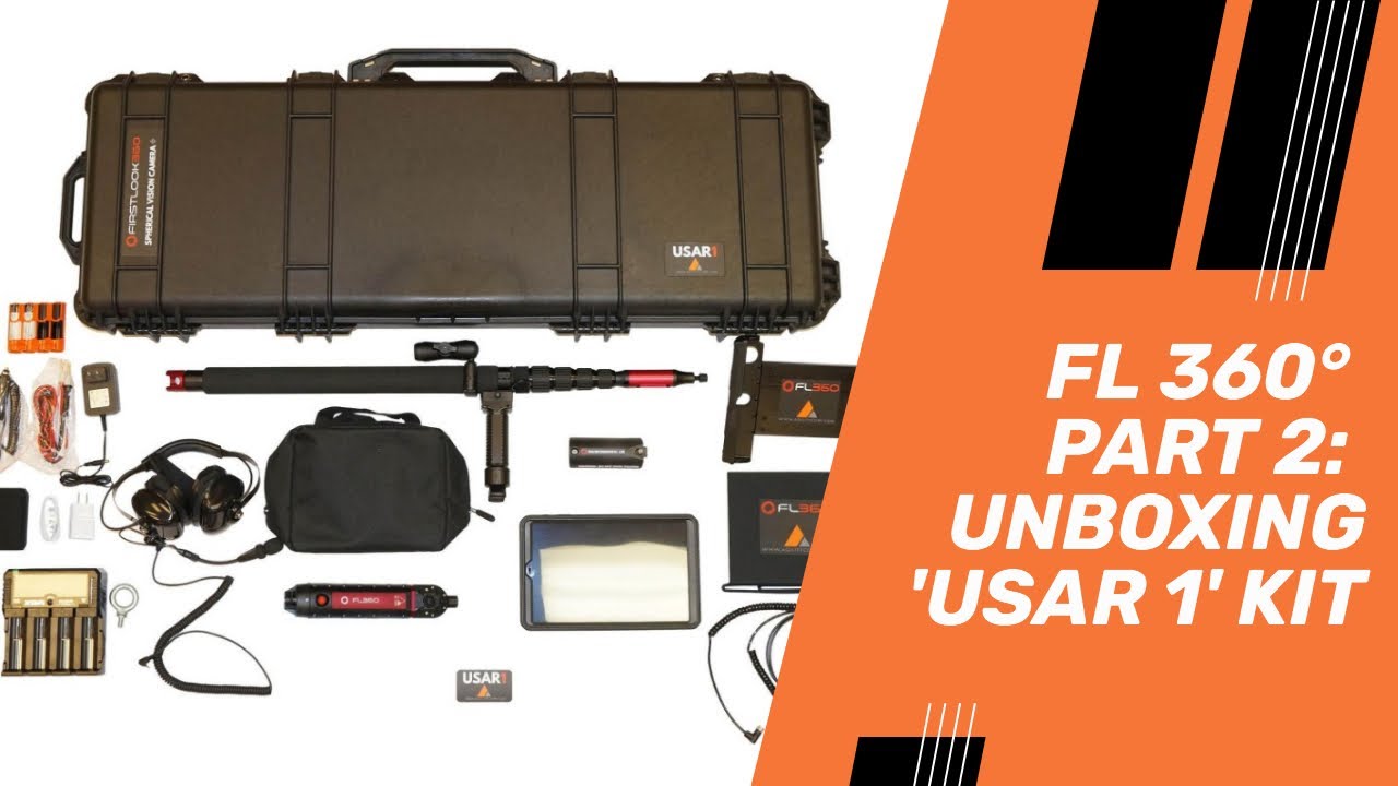 FIRSTLOOK 360 PART 2 - UNBOXING THE 'USAR'  KIT