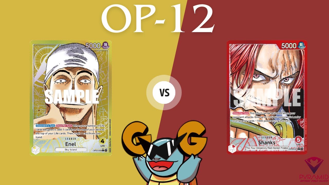 [OP-12 New Banlist] Yellow Enel Vs Red Shanks @KuroTCG!  Round 1!
