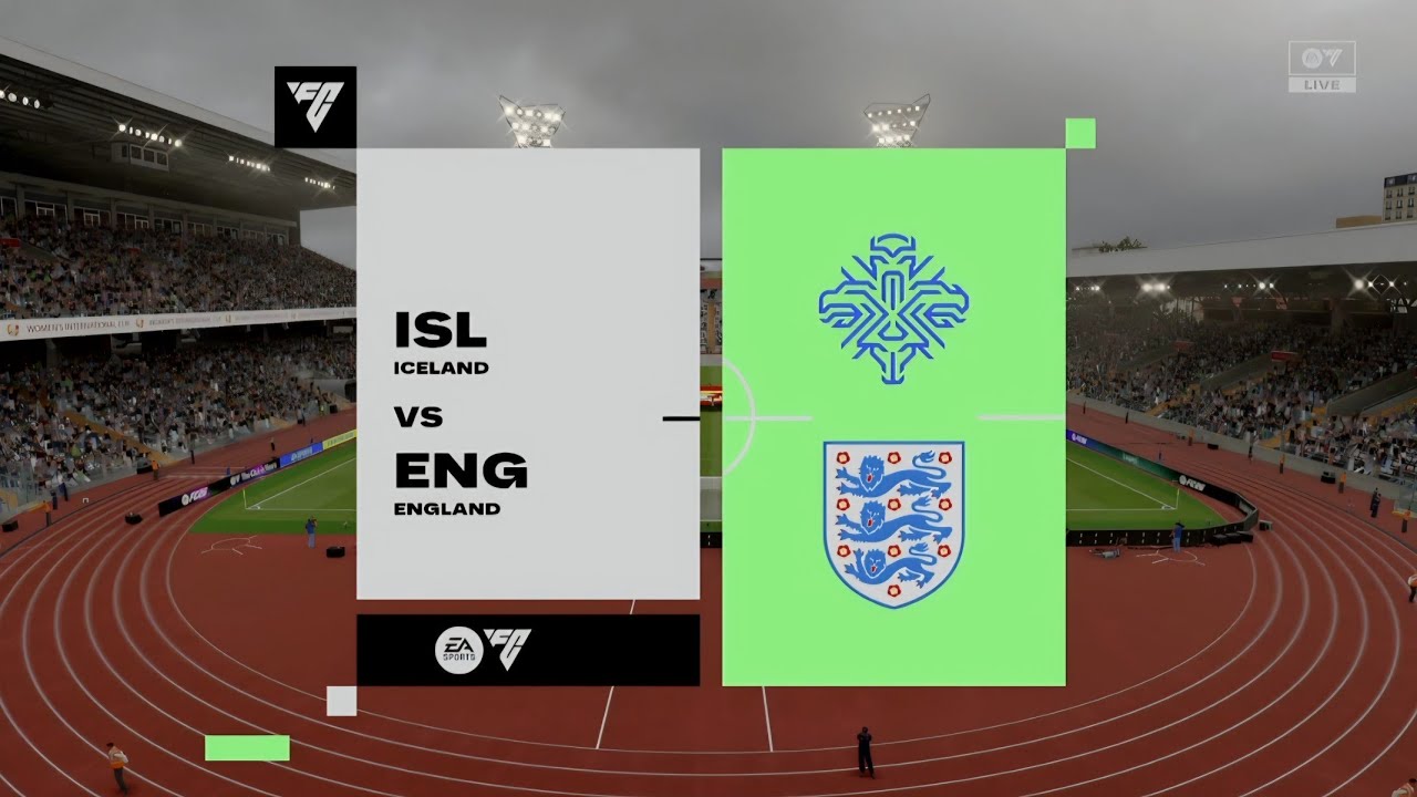EA SPORTS FC 26 [제6회 월드 퀸즈컵] 아이슬란드 vs 잉글랜드 (A조, 1차전)