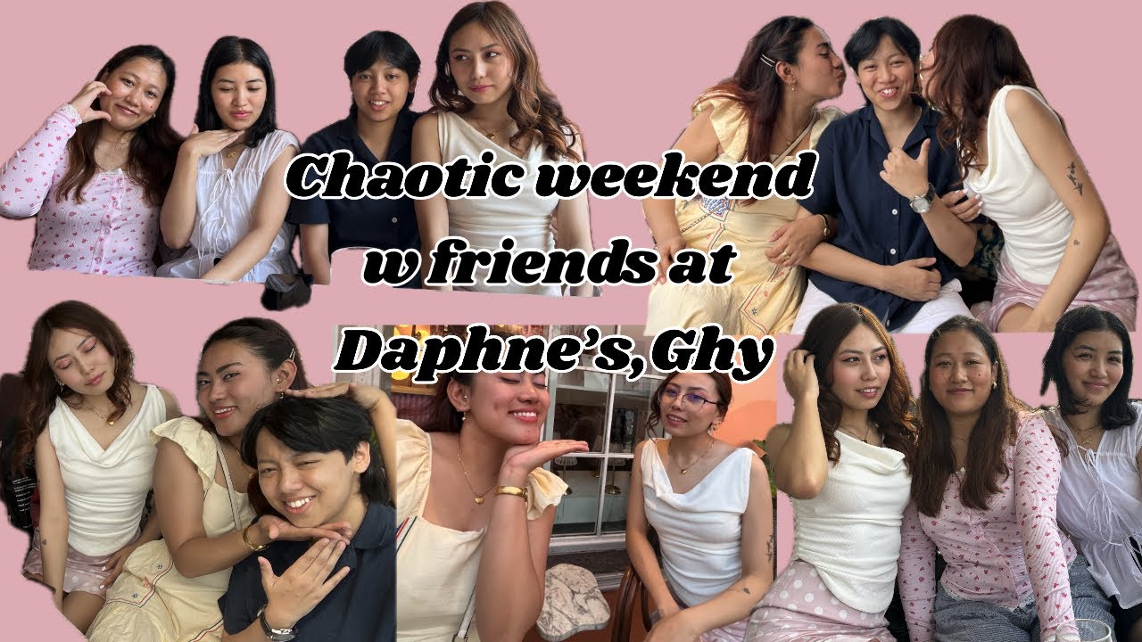 A day in my life in Guwahati||Visiting Aesthetic Cafe||Daphne’s||@MukaEats