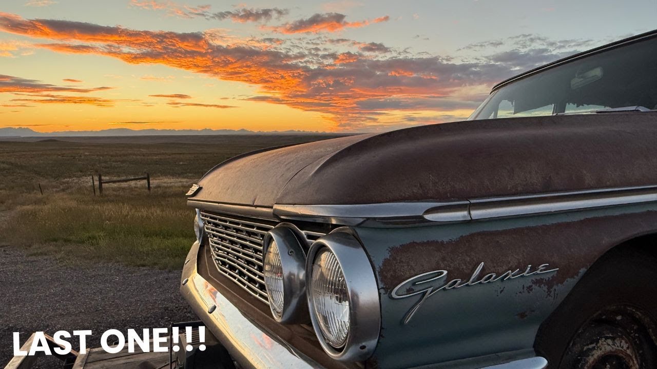 OUR LAST CAR FROM THE MONTANA FARM AUCTION PLUS WE VISIT THE VIRGELLE FERRY,  OPERATING SINCE 1913!