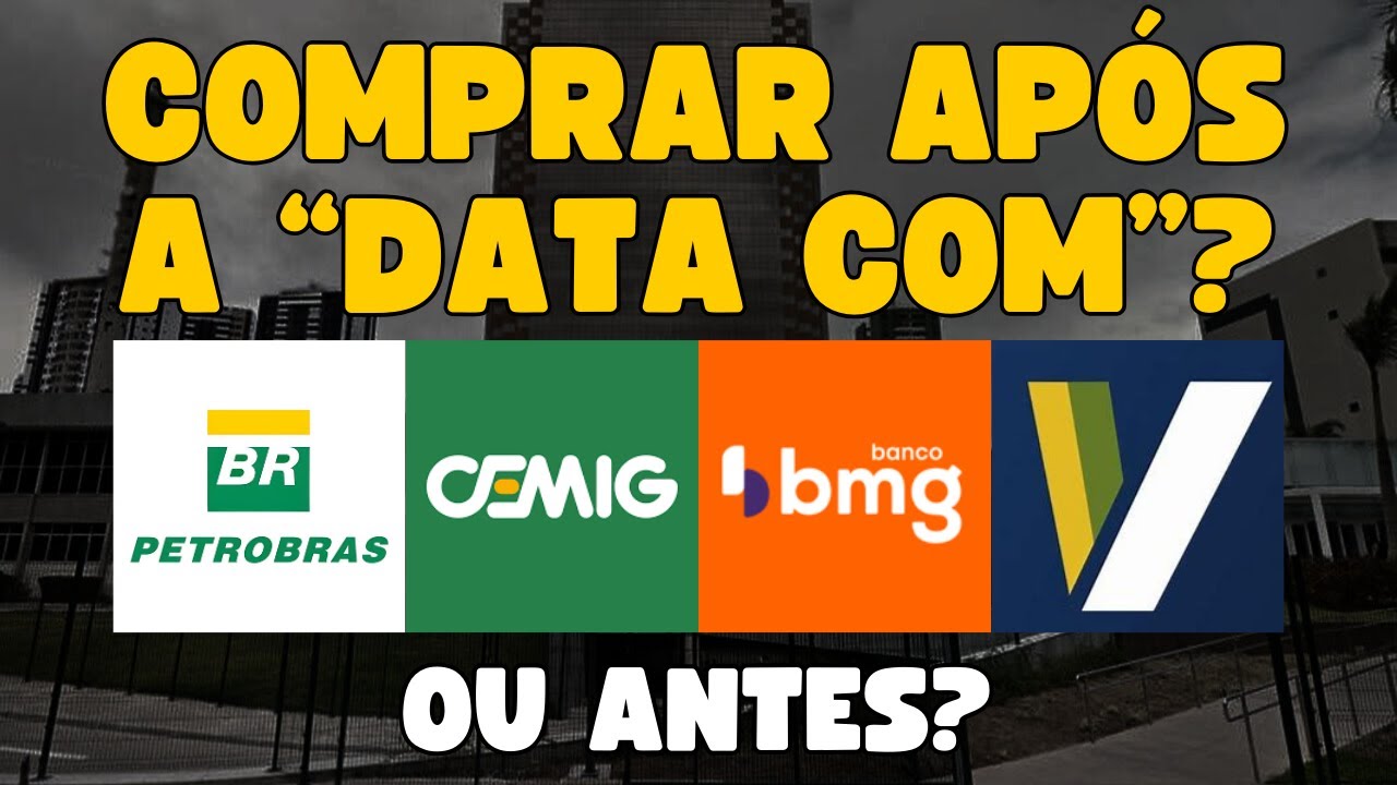 &Uacute;ltima chamada para os DIVIDENDOS! PETR4, CMIG4, BMGB4 e VULC3