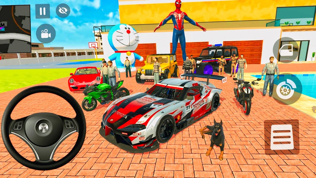 Toyota Supra GT Car 😱 | Indian Theft Auto Simulator 🔥 New Update Gameplay