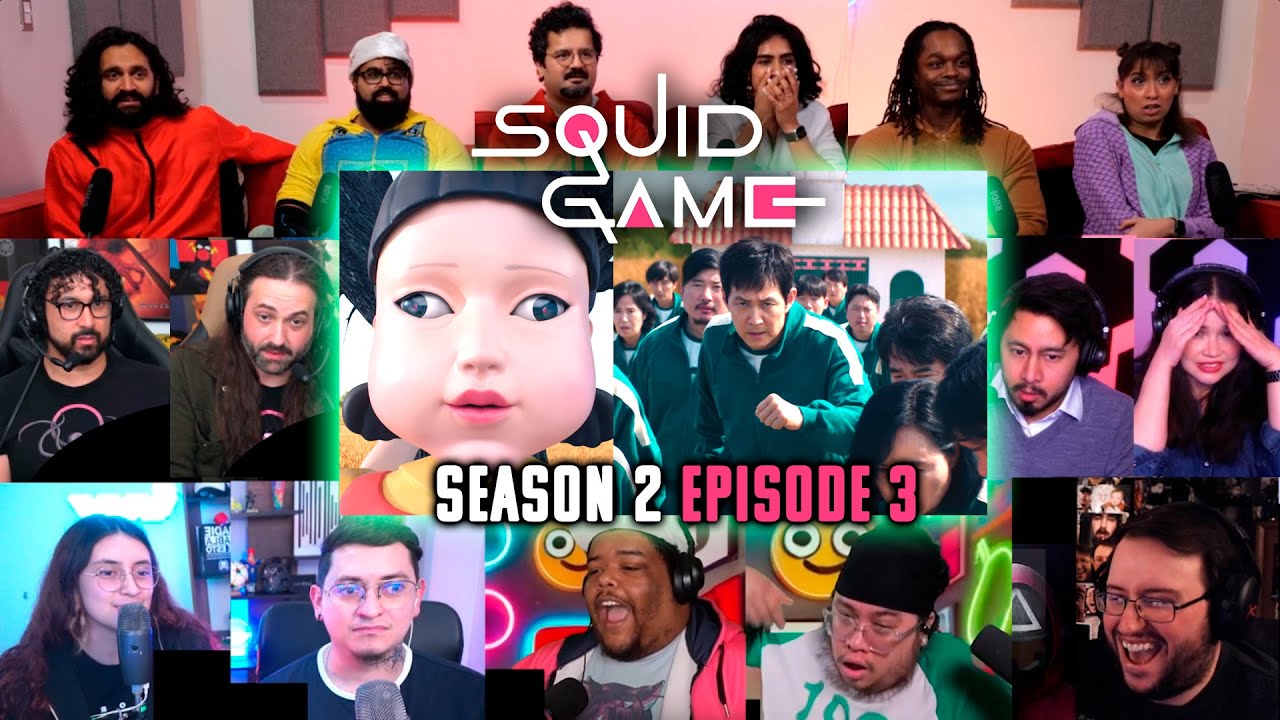 SQUID GAME Season 2 Episode 3 Reaction Mashup | 001