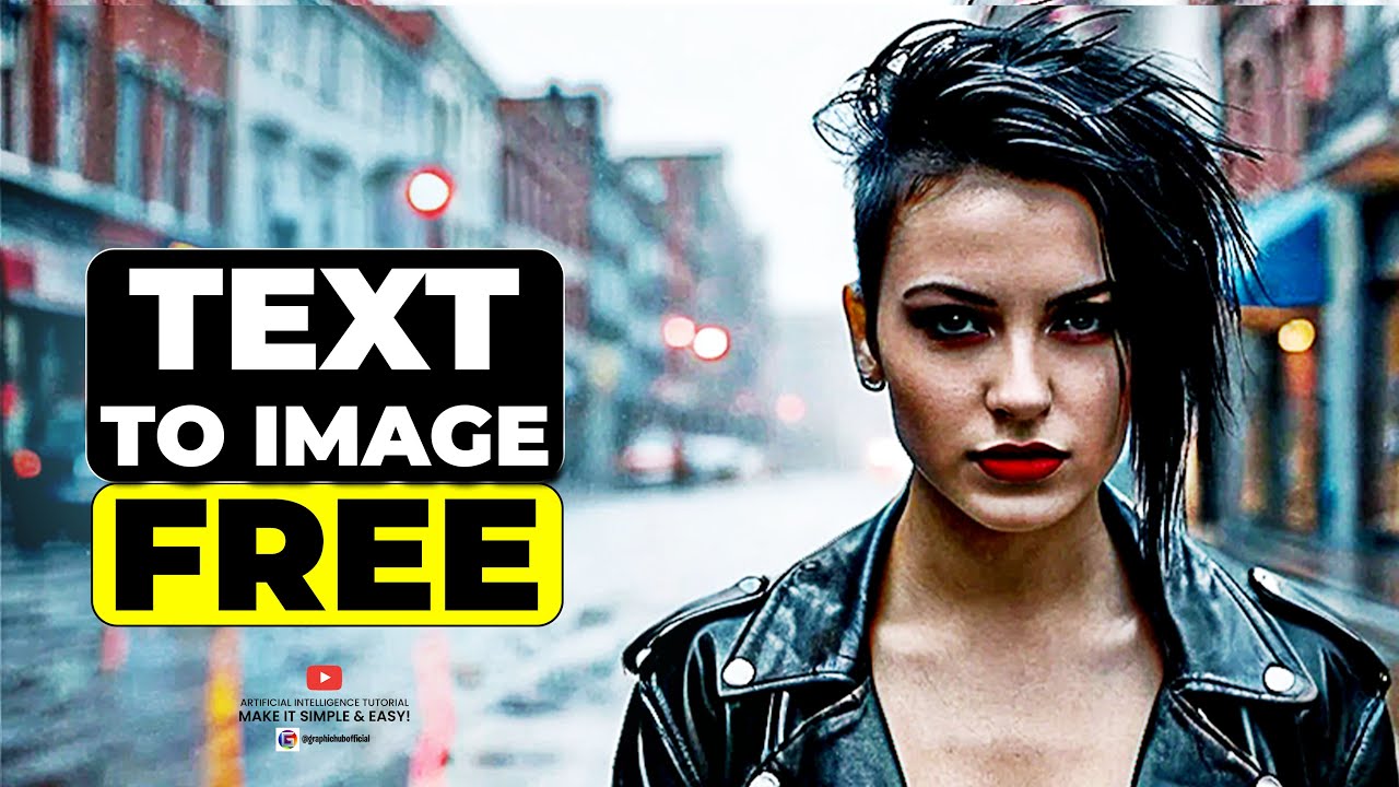 TEXT TO IMAGE - Create For FREE - AI Creative Tutorial - Graphic Hub