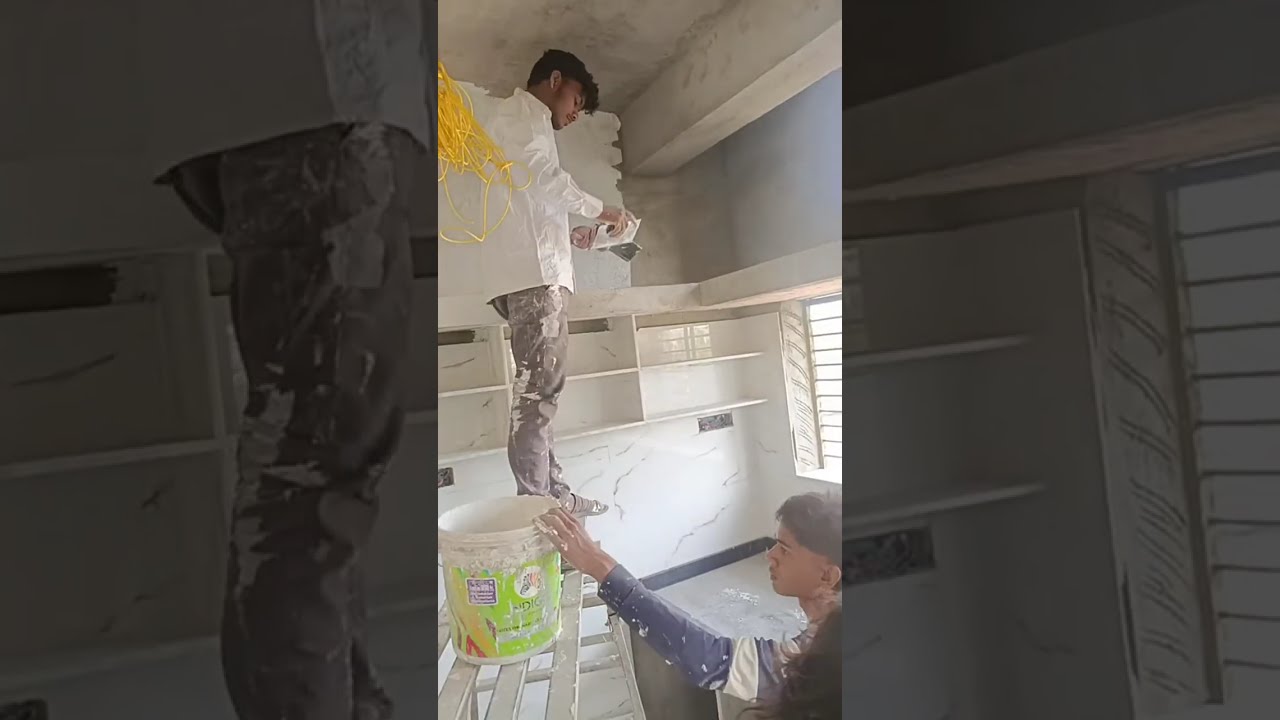 Akash Build Tech is live 🧱 Wall putty 