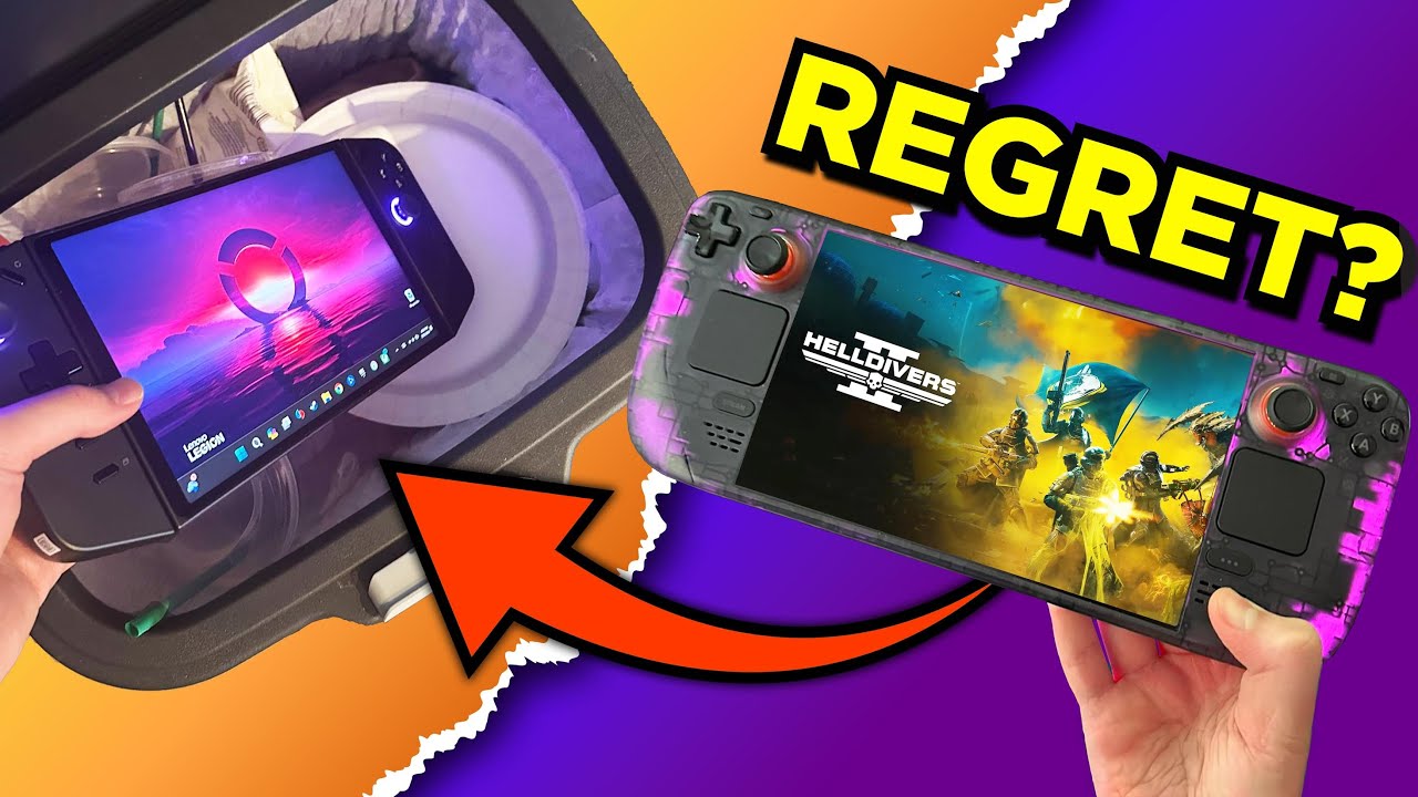 Обзор Steam Deck OLED и Legion Go: сделал ли я правильный выбор?