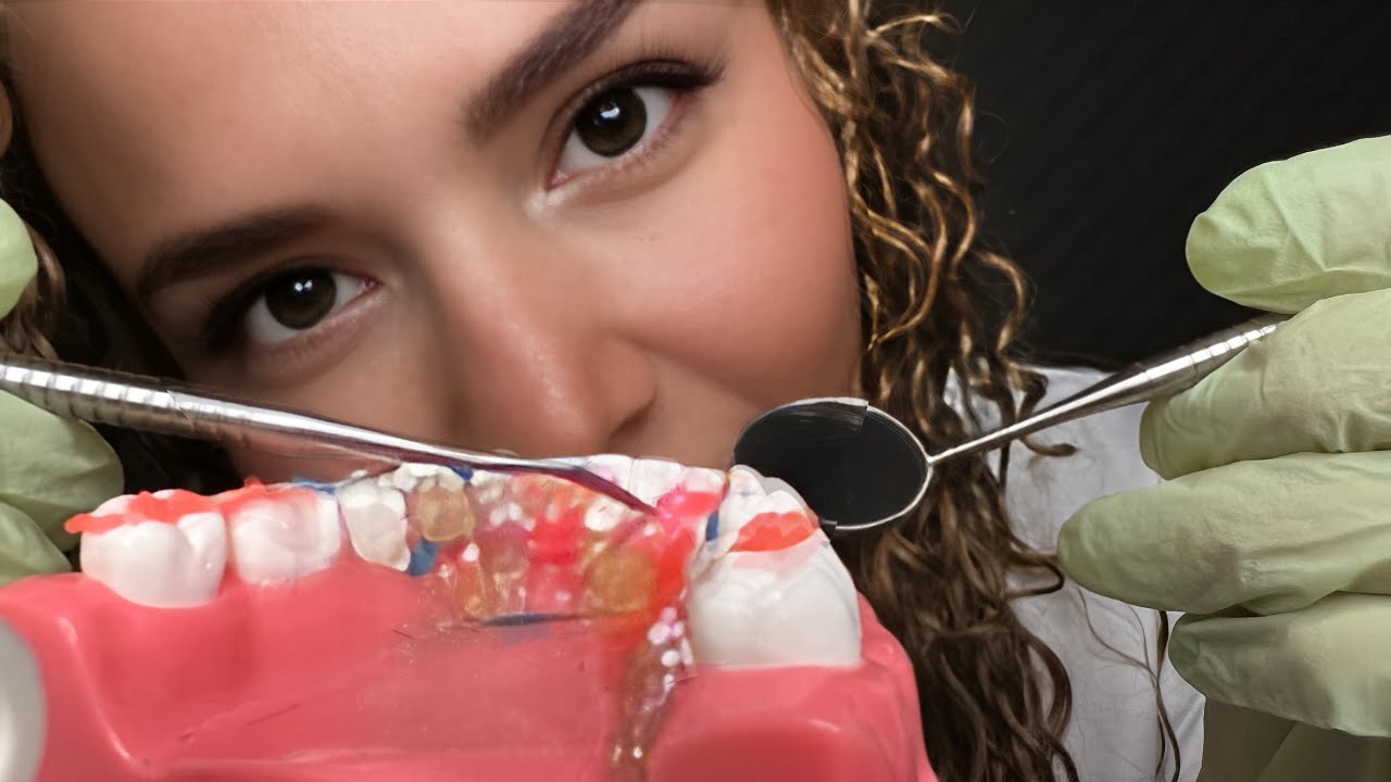 asmr. Dentista- Te hago una limpieza dental (Relájate en esta consulta) #asmrespañol
