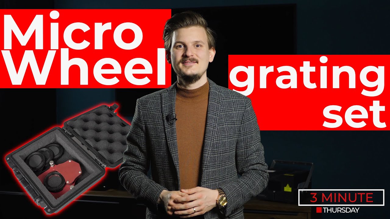 Three Minute Thursday - Episode 4 | MicroWheel grating set