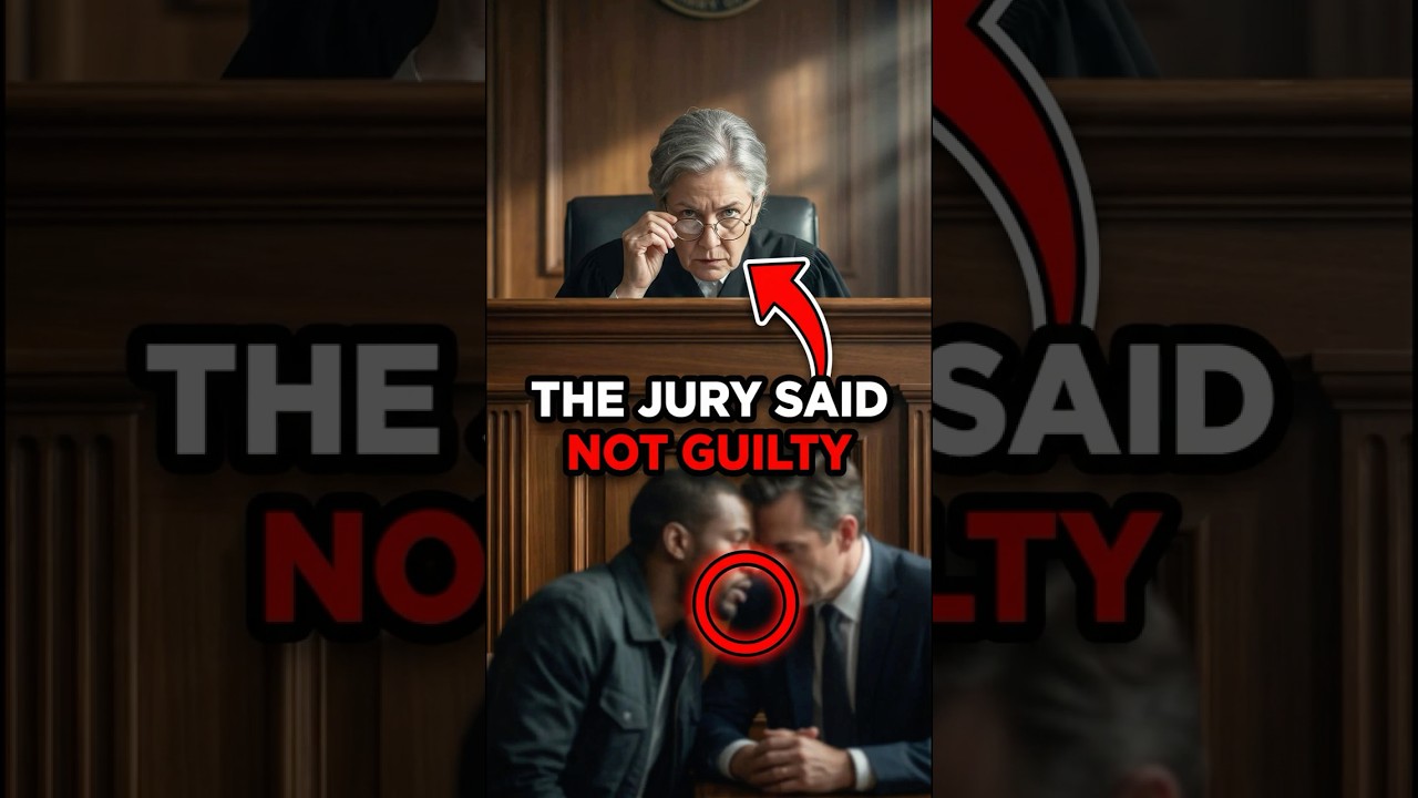 The Jury Said Not Guilty. The Judge Repeated What He Saw Him Whisper. 