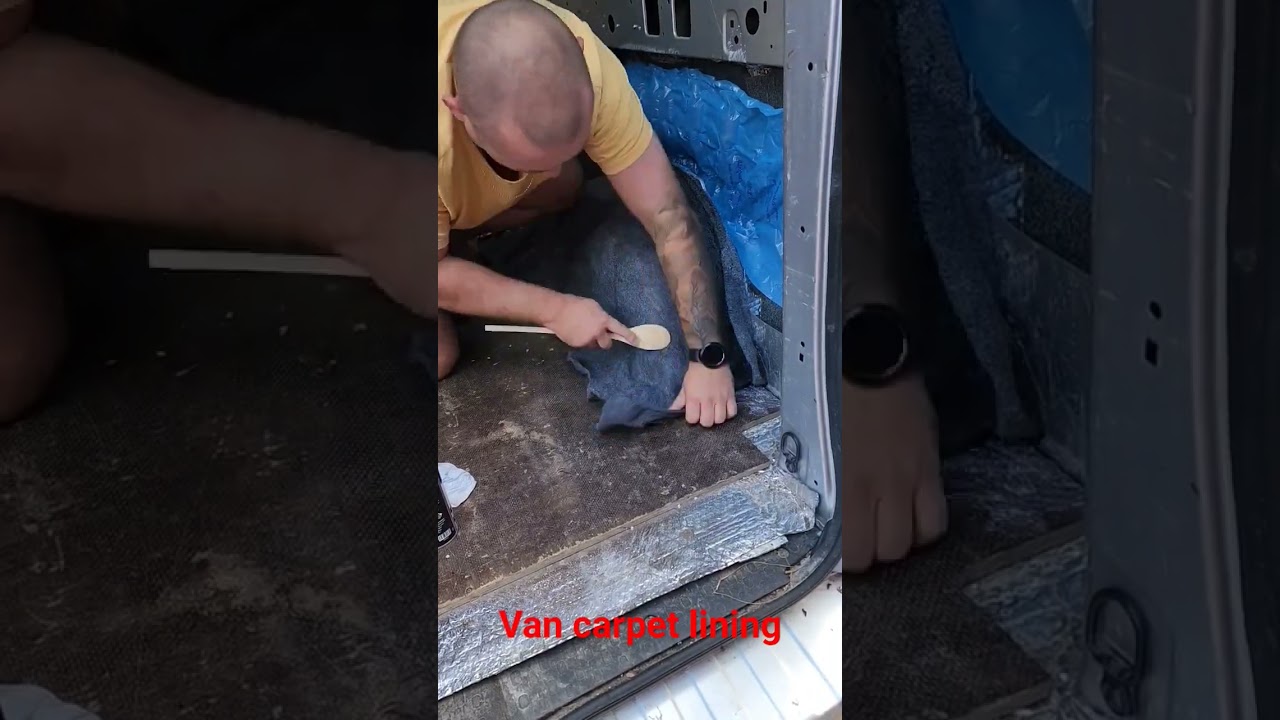 carp Van carpet lining #carp  #van #carpetlining #karp