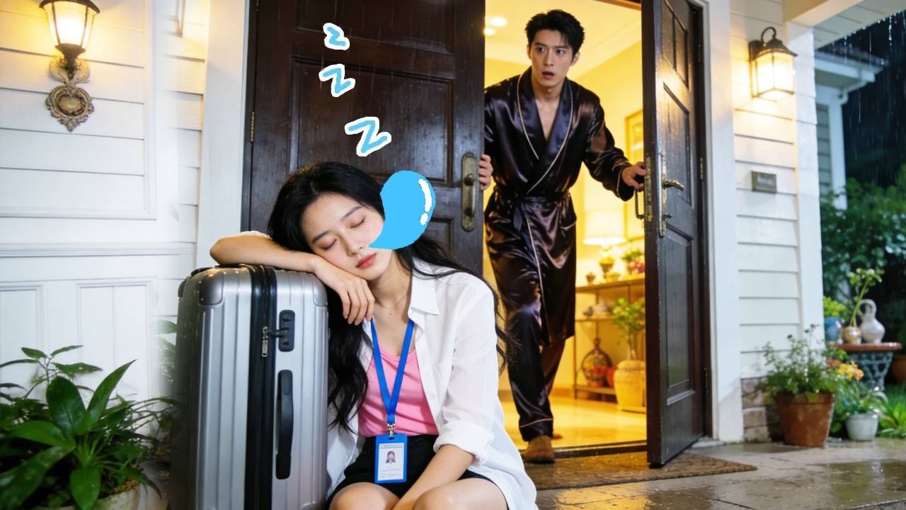 Hujan,gadis miskin korban phk tidur di depan rumah CEO—dia malah bawa pulang&manja gila-gilaan!