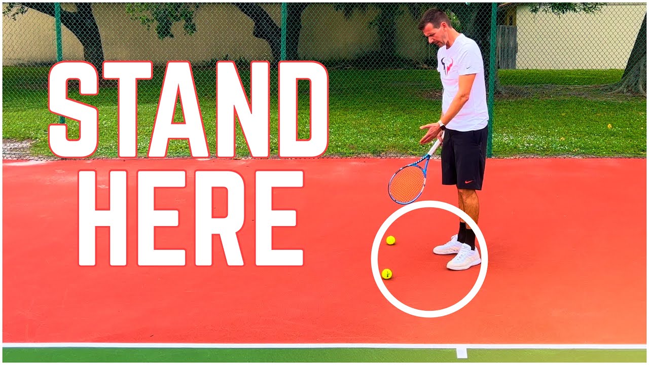 Court Positioning for Baseline Tennis
