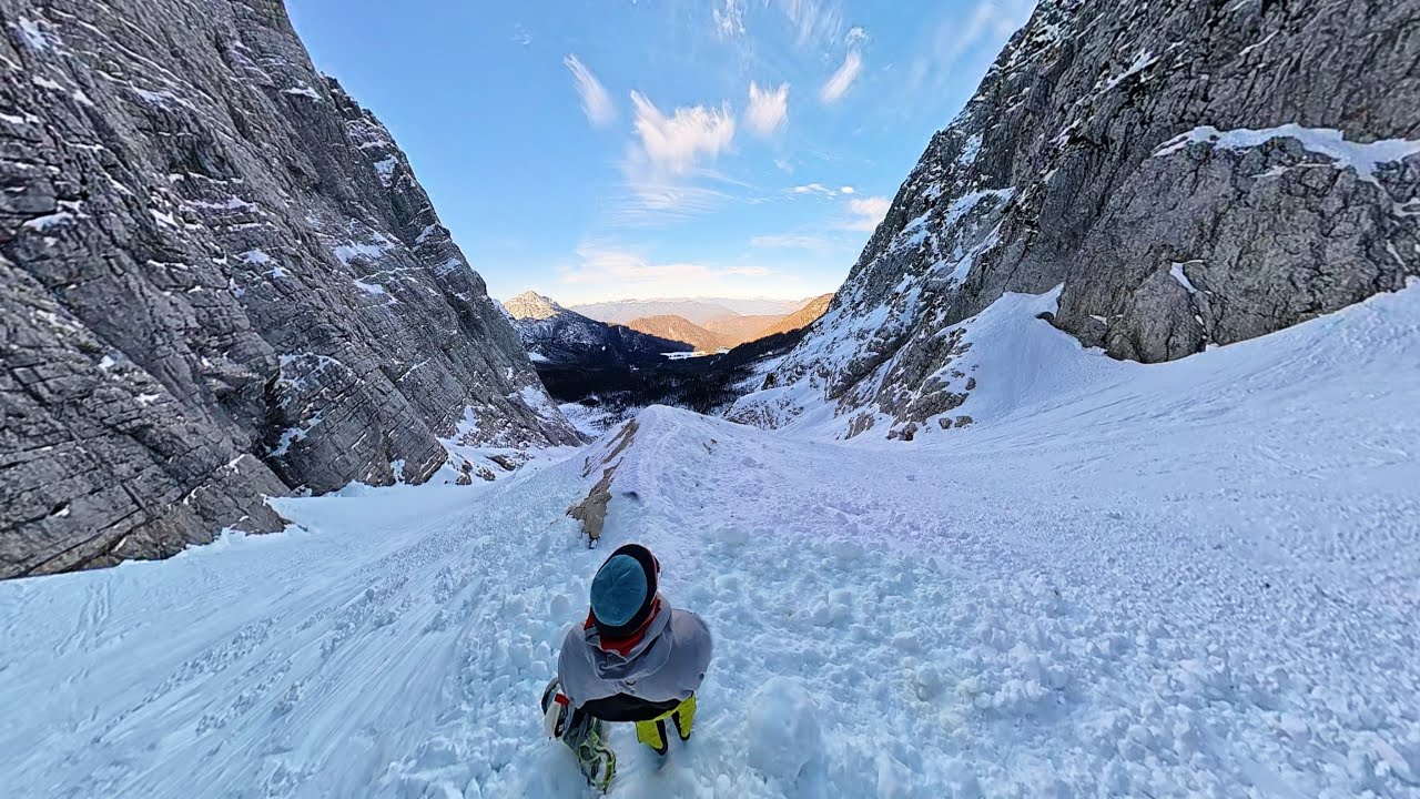 Canalone della Strugova - skialp Alpi Giulie - 13/12/25