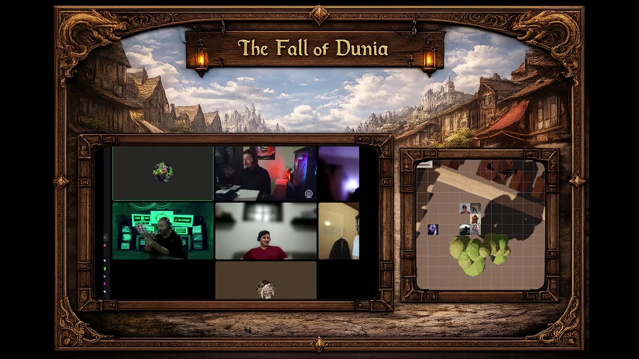 The Fall of Dunia - session 16 - We meet a new player and long rest - LEVEL UP