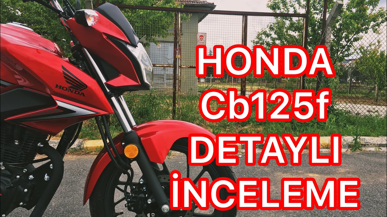 HONDA CB125F 2018 #İncelemeSerisi10
