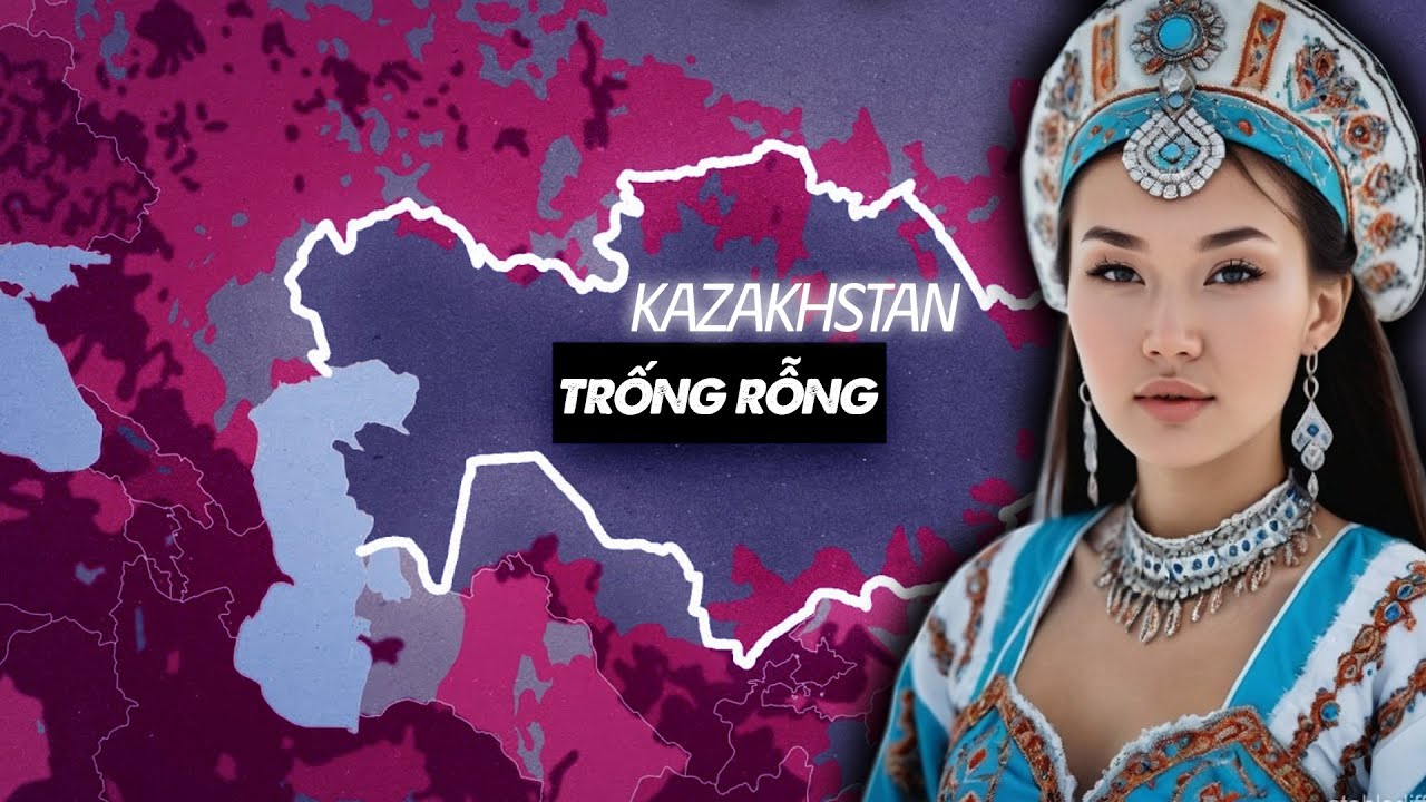 Kazakhstan Paradox: 8 times larger than Vietnam but EMPTY, why?