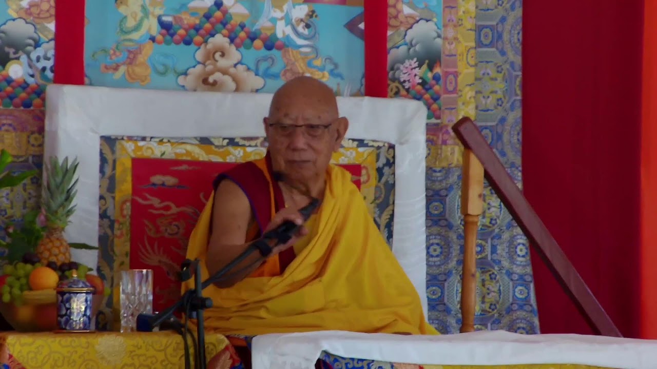 Monlam stream EN session 1 teachings
